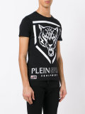 tiger print T-shirt