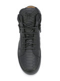 Fondo slim hi top trainers