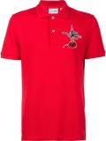 Lacoste x Jean-Paul Goude标志印花polo衫