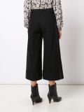 cropped wide leg trousers