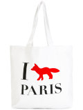 I Fox Paris shopping bag