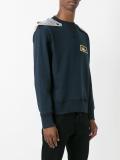 patched hoodie