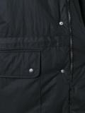 hooded padded parka coat