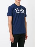 'Play'印花T恤
