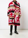 oversized single breasted coat