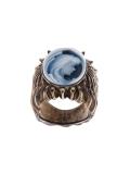 embossed angel ring