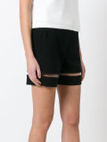 fishing line insert shorts