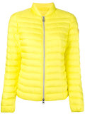 zipped padded jacket