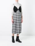 checked dress