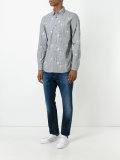 blotch print shirt