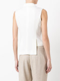 cropped waistcoat