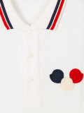 contrast striple polo shirt 