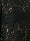 back slit lace blouse