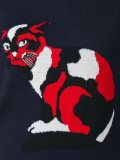 猫图案毛衣
