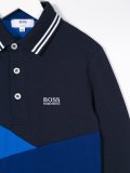 colour block polo shirt