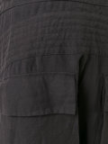twill cropped trousers