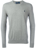embroidered logo jumper 