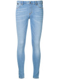 embroidered heart skinny jeans