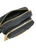 letters zipped crossbody bag
