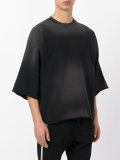 three-quarters sleeve sweatshirt