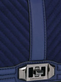 Chevron Quilted Love crossbody bag
