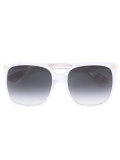 oversize gradient square sunglasses