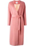 belted midi coat 