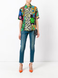 multi print shirt