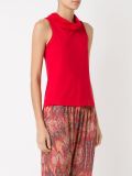 cowl neck blouse