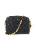 quilted chain shoulder bag