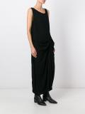 ruched detail dress