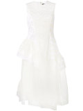 frill floral patchwork dress