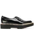 jewelled trim loafers