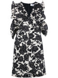 floral print fitted dress