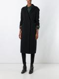 buttoned long coat