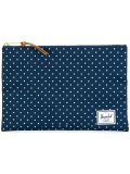 polka dots clutch