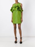ruffled mini dress 