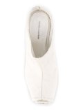 open toe mules