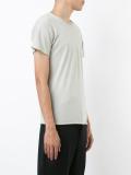 rear zip detail T-shirt 