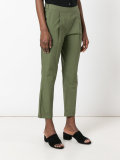 cropped trousers
