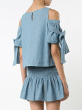 cold-shoulder blouse