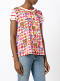 food print T-shirt 