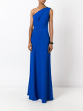 one shoulder gown 