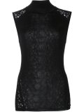high neck tank top
