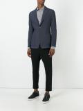 peaked lapel blazer