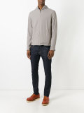 Hooded reversible jacket