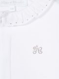 Swarovski crystal logo pyjamas