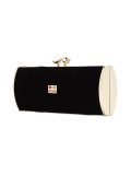 velvet ball clutch 
