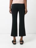 cropped flared trousers