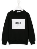 logo print sweatshirt